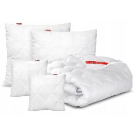   Piumone Antiallergico Medicline Quattro Stagioni con Cuciture Trapuntate + 4 Cuscini