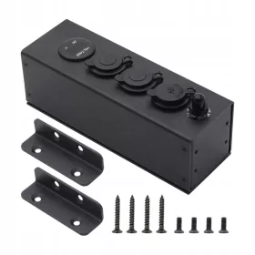    -Caricabatteria per auto Power Station Nero durevole, Batteria Booster Pack multiuso