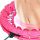  Hula hoop con borchie MSport 120 cm rosa e viola