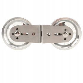    Puleggia Puleggia a 2 vie Silenzioso Cuscinetto in acciaio inossidabile Facile