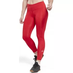  REEBOK LEGGINGS DONNA R.S ROSSO LUNGO