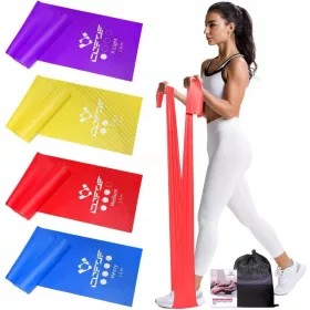  Set di fasce di resistenza fitness COFOF 4 pezzi