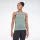  T-shirt sportiva da donna, palestra, fitness, corsa, Reebok kaki, taglia 2XS