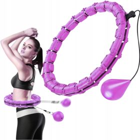  Hula hoop con borchie MSport 46 cm rosa