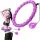  Hula hoop con borchie MSport 46 cm rosa