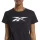  T-shirt grafica da donna Reebok, nera, taglia 1X
