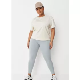  T-SHIRT SPORTIVA CREMA TT97 MISSGUIDED 54