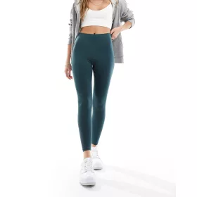  LEGGINGS SPORTIVI NIKE 40 L ONE DRI-FIT VERDE SCURO H11034