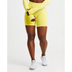  D05U013 PANTALONCINO SPORTIVO GIALLO SHORT AYBL XS