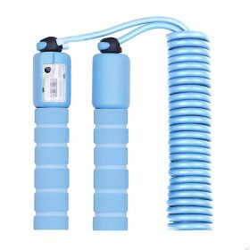    Corda per saltare per bambini con contrappeso e maniglie comfort, regolabile