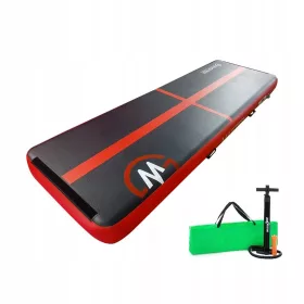    Pista acrobatica Airtrack MASTER 300 x 100 x 10 cm - Nera e Rossa