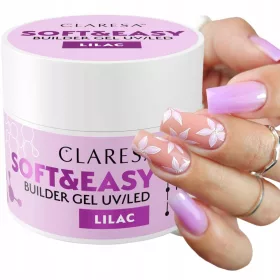  Claresa Soft&Easy Gel Costruttore Lilla 12g Viola delicato