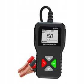    Tester batteria auto Voltmetro CCA Tester di tensione per auto