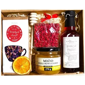  CESTINO REGALO REGALO NATALE REGALO TÈ CIOCCOLATO NATALE