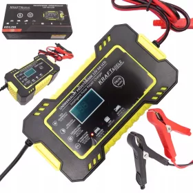    RADDRIZZATORE AUTO PER BATTERIE 12V 6A FUNZIONE RIPARAZIONE INTELLIGENTE