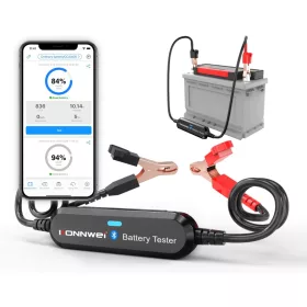  Tester batteria auto BK100, compatibile Bluetooth, 6/12 V