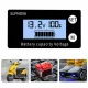  Monitor LCD della capacità della batteria dell'auto Acitona