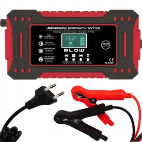    RADDRIZZATORE CARICABATTERIE LCD 12V 10A FUNZIONE RIPARAZIONE AUTOMATICA
