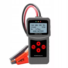    figatia Tester batteria auto 12V Capacità Scarico digitale s