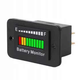    Misuratore di livello di carica della batteria a LED 12V 24V 48V 60V 72V