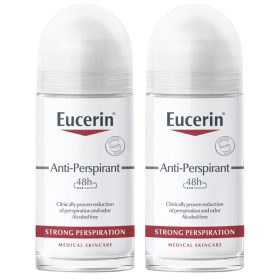   Eucerin Anti-Perspirant Roll-On 48h per Pelle Sensibile 50ml x2
