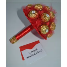  Bellissimo bouquet di caramelle regalo Ferrero Rocher 24 cm