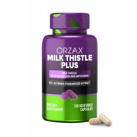   Orzax Plus - Integratore con Cardo Mariano, Carciofo e Tarassaco