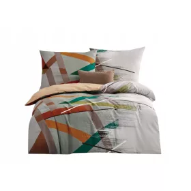 Set Biancheria da Letto ELWAY in Cotone Satinato 160x200