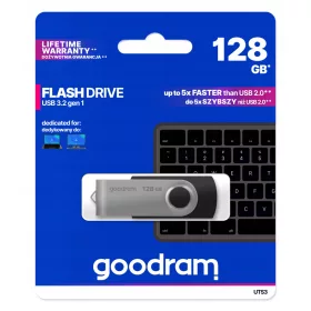  Chiavetta GOODRAM UTS3 128 GB USB 3.0 nera