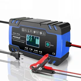    RADDRIZZATORE BATTERIA 12/24 MICROPROCESSORE A 3 STADI 8A FUNZIONE RIPARAZIONE