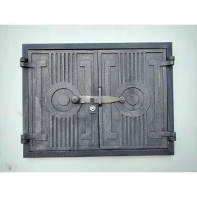  Porta forno affumicatoio in ghisa PANE 44x33
