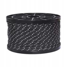    Diametro 3 mm, lunghezza 50 m Corda per tenda in nylon, nera