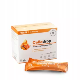  AURA HERBALS Colladrop Forte - Collagene Marino 10000 mg per la Salute di Pelle, Capelli e Unghie