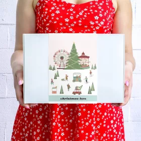    CAFFÈ AROMATIZZATO PREMIUM TAZZA DA TÈ E CANDELA DI SOIA REGALO DI NATALE DI BABBO NATALE