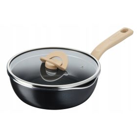   Padella Profonda TEFAL One Pick 24 cm con Coperchio - Rivestimento in Titanio