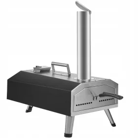    Forno per pizza portatile a gas e a legna per esterni VEVOR 304,8 mm