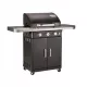  CARRELLO GRILL DA GIARDINO A GAS LANDMANN REXON PTS 3.1 14kW 12230 3+1 bruciatori