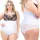  Fenome body da donna fenBD/01, poliammide bianco, taglia XL/XXL