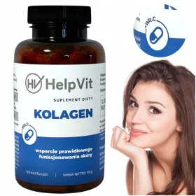   Collagene Marino in Capsule per Articolazioni, Pelle e Ossa + Acido Ialuronico + Vitamina C x120