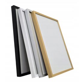   Cornice in Alluminio con Montaggio a Clip Senza Utilizzo di Attrezzi - Disponibile in 4 Colori