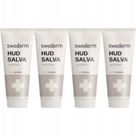   Crema SWEDERM Hudsalva Sensitive per Pelle Secca 400ml (4 x 100ml)