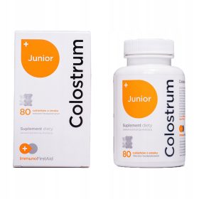   Colostrum Junior con Probiotici per Bambini - 165 mg di Puro Colostrum Bovino