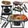  Griglia elettrica Alpina AD 6602 2000 W