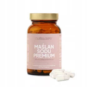   Maślan Sodu Premium 1200 mg - Supporto Intestinale Naturale, 90 Capsule
