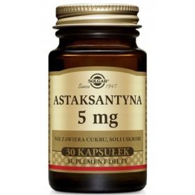   Astaxantina Solgar 5 mg, 30 Capsule per Pelle Idratata ed Elastica