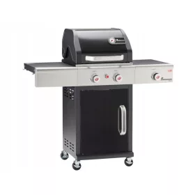    Carrello grill a gas LANDMANN Triton maxX PTS 2.1 Nero 10,9 kW 2+1 bruciatori
