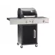  Carrello grill a gas LANDMANN Triton maxX PTS 2.1 Nero 10,9 kW 2+1 bruciatori