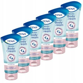 Set di 6 TENA Body Cream - Crema Idratante Corpo Neutra