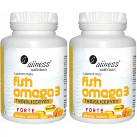   Aliness Fish Omega-3 Forte Trójglicerydy: Integratore Ricco di Omega-3 in Forma Trigliceridica