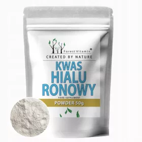   Acido Ialuronico in Polvere (Alto Peso Molecolare) 50g - 250 Dosaggi + Misurino Gratis
